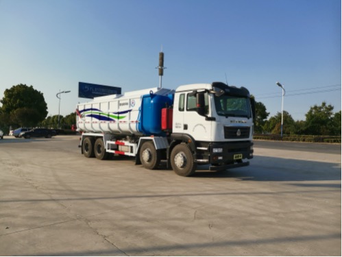 8x4重汽汕德卡25立方廂式污泥自卸車(chē) 公告參數(shù)