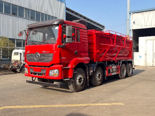 8x4陜汽德龍M3000系列21-23立方油田專用【壓裂砂罐車(chē)】