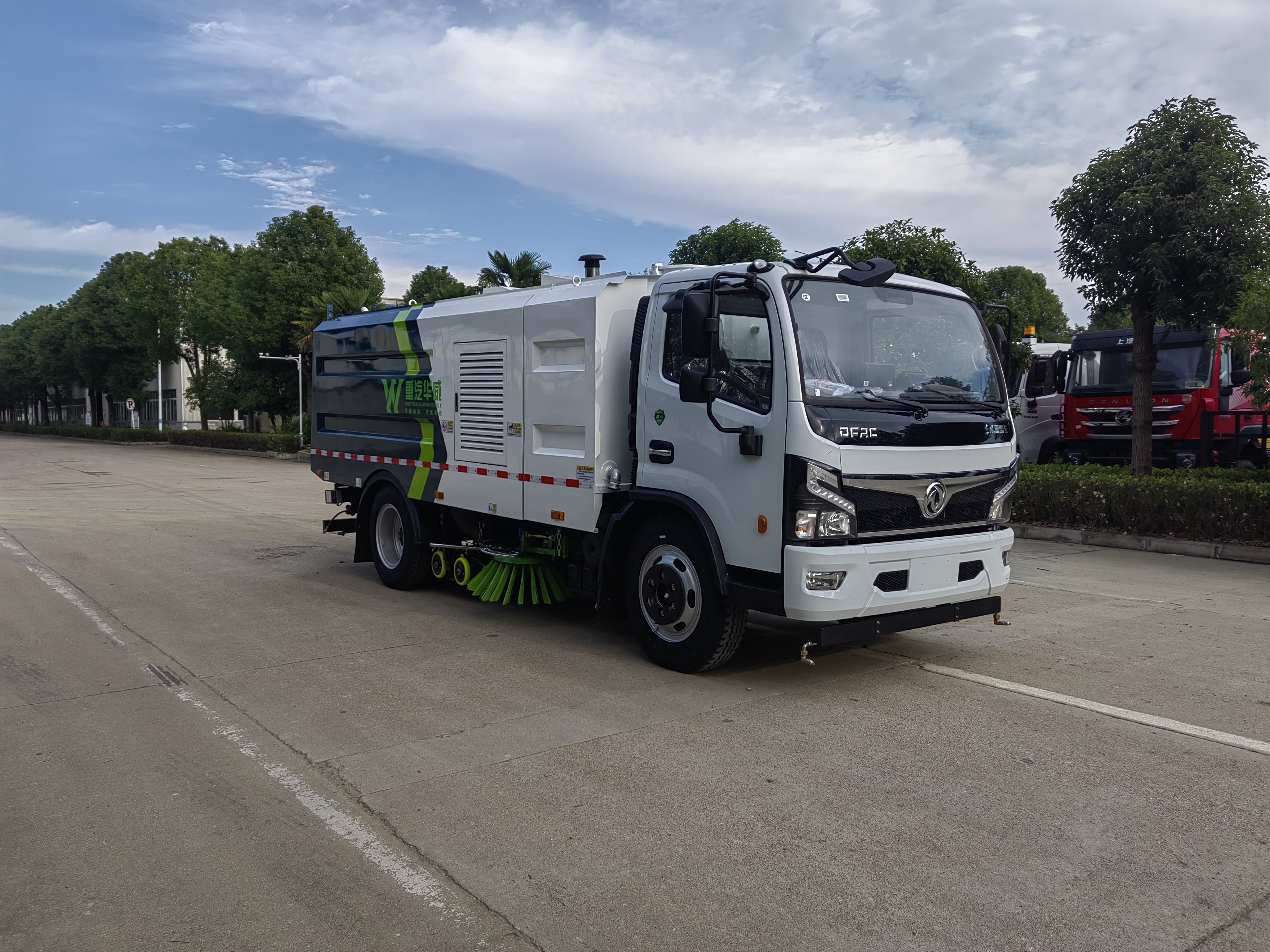 東風(fēng)3800洗掃車調(diào)試視頻