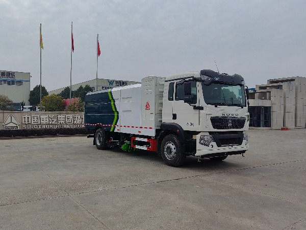 華威馳樂(lè)牌SGZ5181TXSZBEV型純電動(dòng)洗掃車(chē)|中國(guó)重汽HOWO豪沃TX新能源洗掃車(chē)